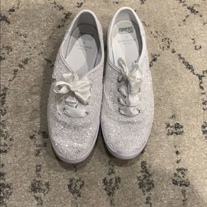 Sparkly White Keds